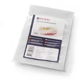 HENDI Vakuumbeutel, für Vakuum-Verpackungsmaschine, Vakuumiergerät, Lebensmitteltaugliche Polyethylen Innenschicht, Aussenschicht aus Polyamid (Nylon),