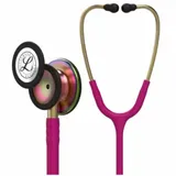 3M Deuschland GmbH Stethoskop Original Littmann Classic III Stethoskop, (Dual Frequency Membran, Hochwertiges Stethoskop für allgemeine Auskultation), für Erwachsene und Kinder rosa|rot