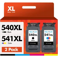 Hallolux 540XL 541XL PG540 CL541 Patronen Kompatibel für Canon