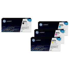 HP Original 307A Toner - 4er Set schwarz, cyan, magenta, gelb