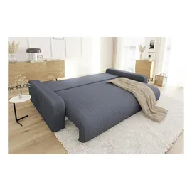 s-style möbel S-STYLE Einzelsofa Emma grau Cord