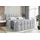 altdecor Boxspringbett mit Matratze und Lattenrost - RICAR -Z KING - 160x200 cm - Grau Monolith - Topper, Fußteil, Polsterbett mit Bettkasten, Bet... - Hellgrau