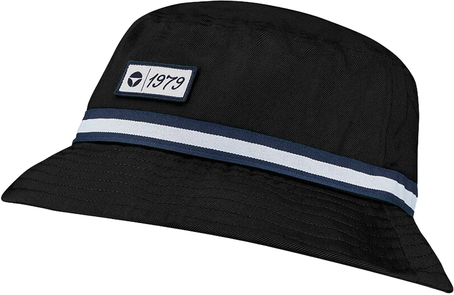 TaylorMade Hut Vintage Twill Bucket, schwarz
