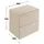 Keuco Edition 11 Art Sideboard 2 Frontauszüge, Innenbeleuchtung, Lack seidenmatt, Keramik,