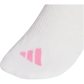 adidas 3er Pack Cushioned Sportswear Socken Pink/Weiß 37-39