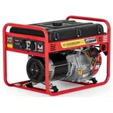 Hahn & Sohn 9178 - Benzin-Stromgenerator HGG 5500 X-H 5500W - Schwarz/Rot