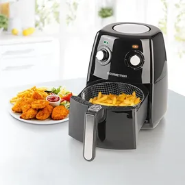 GOURMETmaxx Heißluft-Fritteuse XL schwarz