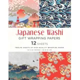 Pan macmillan Ltd. Japanese Washi Gift Wrapping Papers: - 12 Sheets