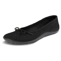 Leguano Style »TANGO«, Ballerina, Slipper, Bequemschuh mit Zierschleife und Glitzer, Gr. 40 EU