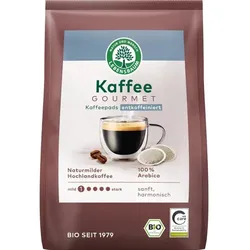 Gourmet Kaffee Pads entkoff BIO