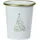 home&styling collection Metalleimer 10 x 11 cm Weiß