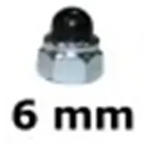 Smoby Ersatzteil 9120042 Mutter  6 mm für Smoby Rutschen