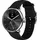 Withings ScanWatch 2 38 mm schwarz/silber, Sport Fluorelastomer-Armband schwarz/silber