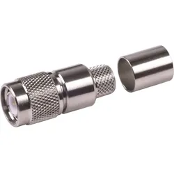 Ventev CON-05-400-CP, TNC, TNC, Männlich, 50 Ohm, Silber, Messing