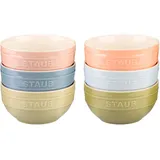 Staub Schüssel Set 14 cm Mehrfarbig 6-tlg.