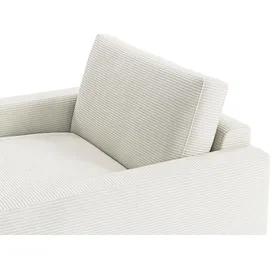 INOSIGN Chaiselongue »Downtown Loungemöbel zum Relaxen, B/T/H: 132/170/84 cm«, auch in Bouclé, Cord und Easy care - leicht mir Wasser zu reinigen grau