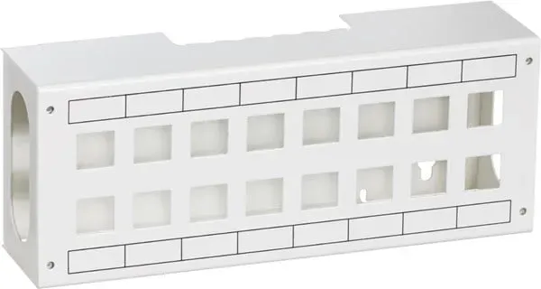 Actassi 19'' data outlet patchboks 16 x rj45 bdh=250x60x100