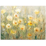 Artland Wandbild »Sommer in voller Blüte I«, Blumenwiese, (1 St.), gelb
