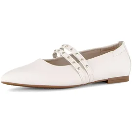 Gabor Ballerina GABOR "Eleganter Ballerina", Damen, Gr. 38, creme, Schuhe Ballerina