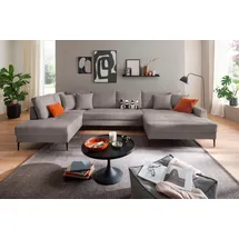 trends by hg »Summer U-Form«, in Cord-Stoff mit Metallfuß