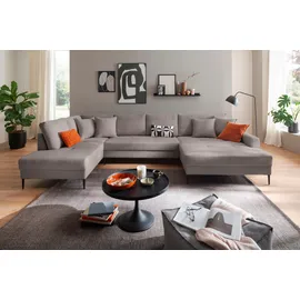 trends by hg »Summer U-Form«, in Cord-Stoff mit Metallfuß