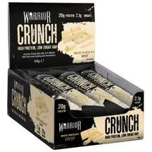 Warrior Proteinriegel Weiße Schokolade Riegel 12 x 64 g