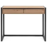 Finori Konsolentisch Denton Artisan Oak anthrazit 100x75 cm