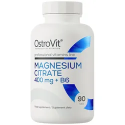 OstroVit Magnesium Citrate 400 mg + B6 (90 Tabletten)