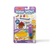 Melissa & Doug Scented Water Wow Wiederverwendbares wasseraktiviertes Aktivitätenblock-Reisespielzeug – Leckereien