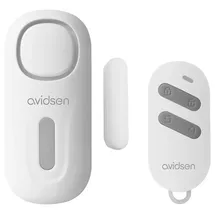 Avidsen Türalarm Weiß Set mit Bewegungsmelder, mit Fernbedienung 90 dB 100021