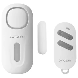 Avidsen Türalarm Weiß Set mit Bewegungsmelder, mit Fernbedienung 90 dB 100021