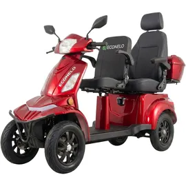 ECONELO E-Seniorenmobil VISTA Quarter-1L Elektromobil rot