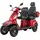 ECONELO E-Seniorenmobil VISTA Quarter-1L Elektromobil rot