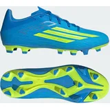 F50 CLUB Firm Ground / Multi Ground Fußballschuh - Lucid Ray Blue / Team Solar Yellow 2 / Lucid Aquamarine - 43 1/3