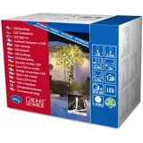 Konstsmide 3611-102 Micro-Lichterkette Außen netzbetrieben Anzahl Leuchtmittel 80 LED Warmweiß Beleuchtete Länge: 12.64
