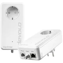 devolo Giga Bridge Phoneline Netzwerkadapter 8949 EU IP-Bridge 1000 MBit/s