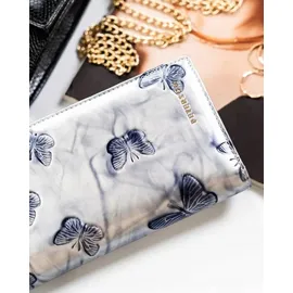 Peterson Damen Geldbörse blau/silber