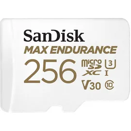SanDisk Max Endurance microSD Class 10 UHS-I V30 + SD-Adapter 256 GB
