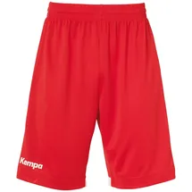 Kempa PLAYER LONG SHORTS Kids in rot/weiß 116