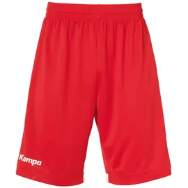 Kempa PLAYER LONG SHORTS Kids in rot/weiß 116