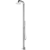 VidaXL Gartendusche 225 cm edelstahl 315941