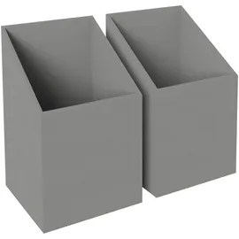 WIMEX Wäscheschrank Multischrank-System 40 x 185 x 40 cm Grau