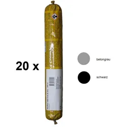 20 x Sikaflex-403 Tank & Silo 1K Polyurethan Dichtstoff 600ml Beutel
