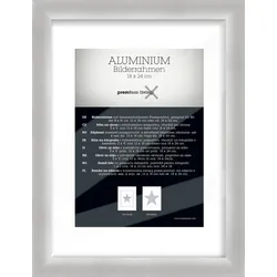 Bilderrahmen Aluminium ca. 21x27cm