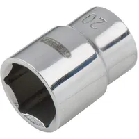 KS Tools EDELSTAHL 1/4" 6kant-Stecknuss, 13mm