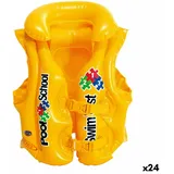 Intex 24 Stück Aufblasbare Weste für den Swimmingpool Intex bunt 3 J.