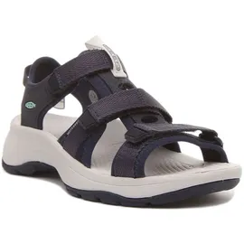 KEEN Astoria West Open Toe Sandalen - Blue Nights / Black Iris - EU 41