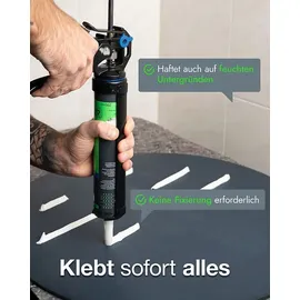 Otto-Chemie OTTOCOLL ALLBERT 290ml Basis-Karton, Klebstoff Hybrid-Polymer schwarz