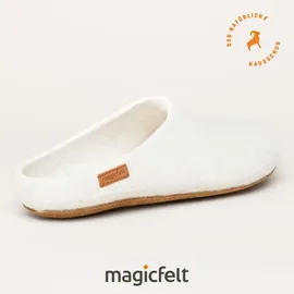 MagicFelt Pantoffeln Moorschnucke Weiß 39