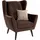 Home Affaire Ohrensessel Hemmink Mikrofaser 90 x 107 x 94 cm Braun